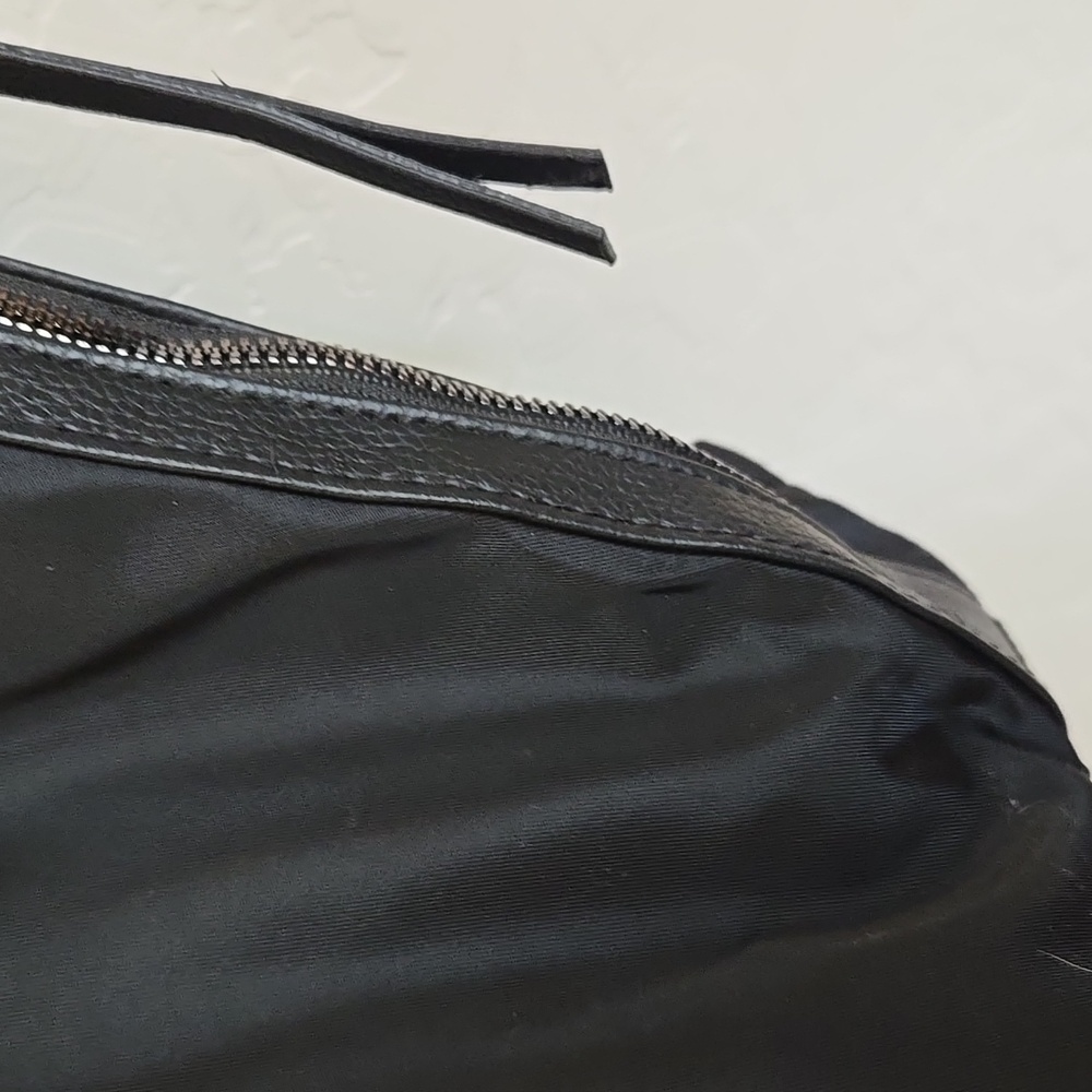 Botkier New York Black Large Tote Nylon Zipper Shoulder Bag - Picture 8 of 11